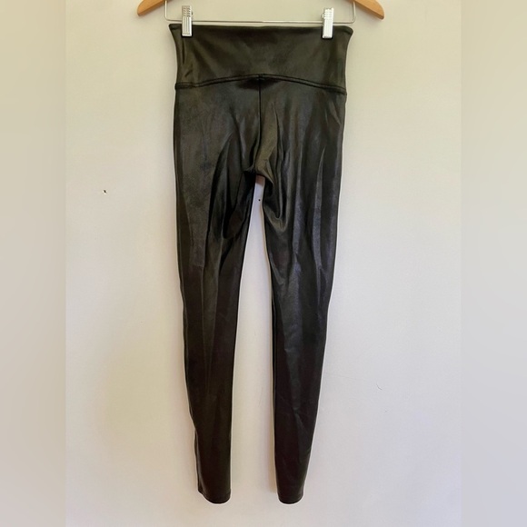 SPANX Faux Leather Leggings | Size Medium - Picture 6 of 9